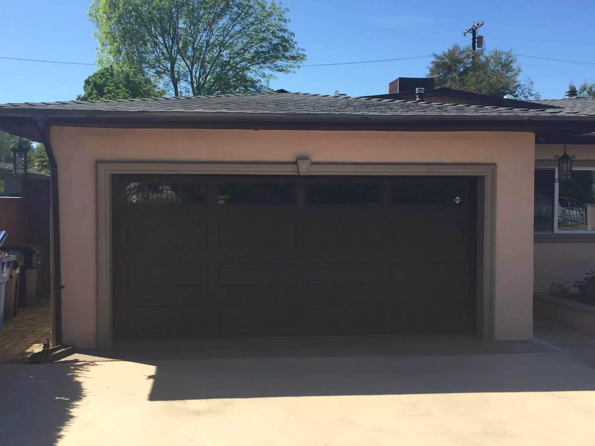 Broken Garage Door and Fixed Fast